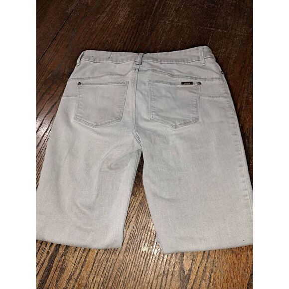 XS Size 2 Short Chicos 00 Short Grey Denim Jeans Casual Pants - Picture 3 of 4